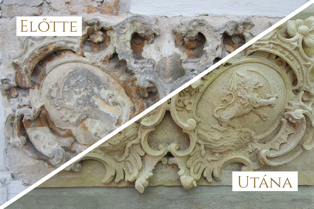 A kastély címere – Ilyen volt, ilyen lett A kastély címere - Ilyen volt, ilyen lett