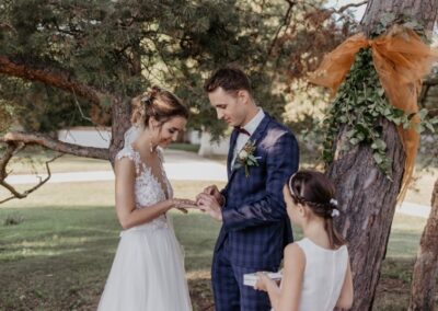 Esküvő a Balogh–Esterházy-kastélyban